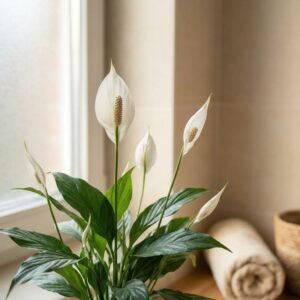 Peace Lily Plant (Spathiphyllum)